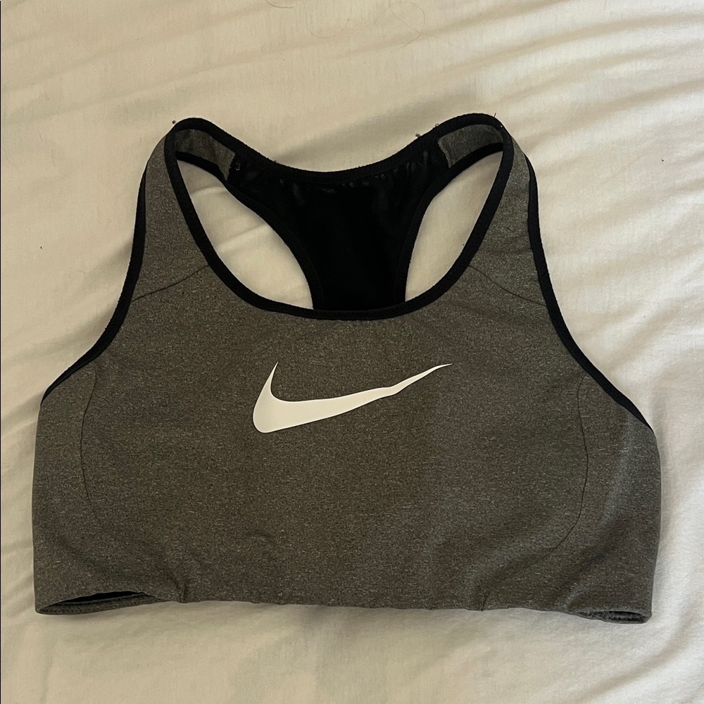 Nike Women's Charcoal Sports Bra